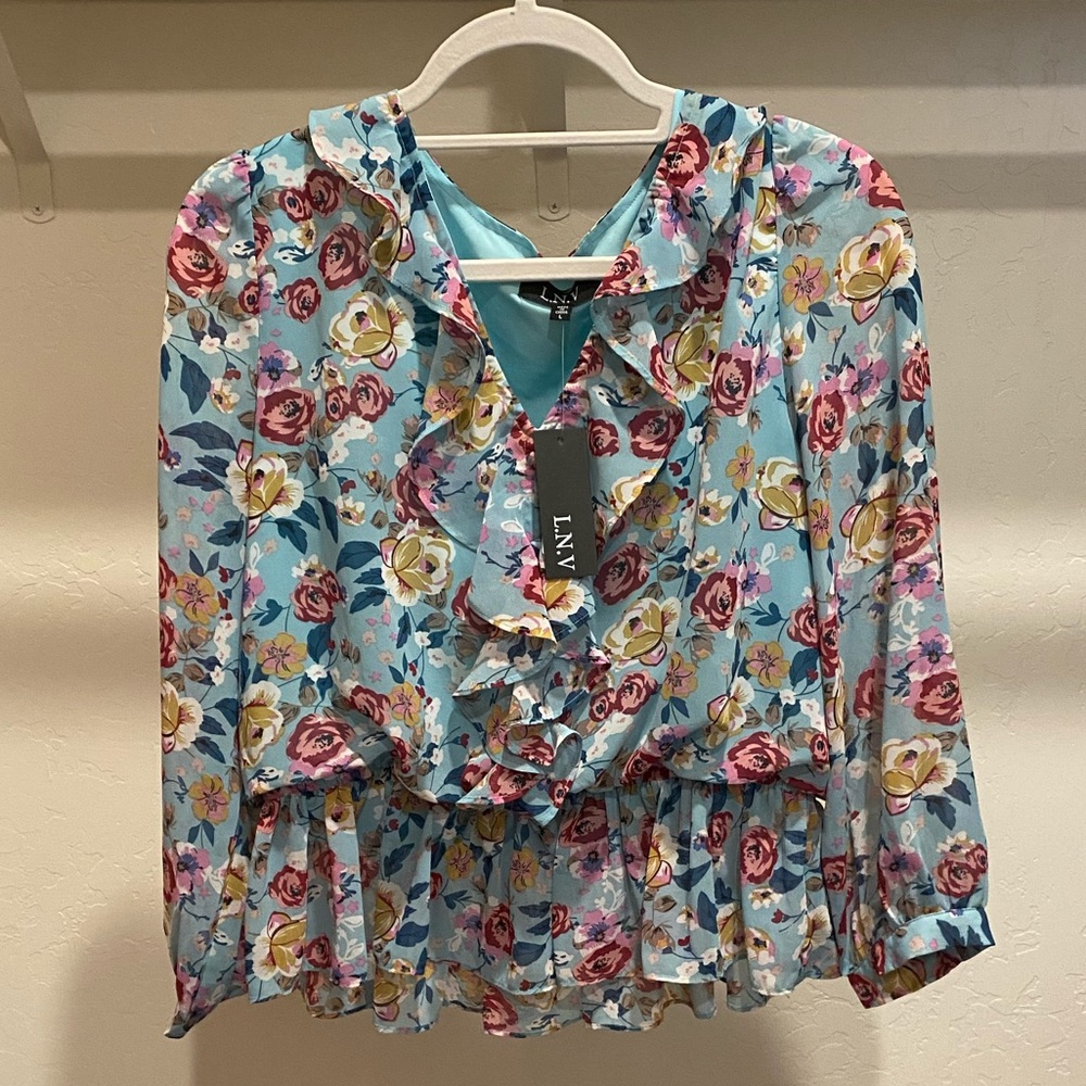 LNV Floral Top